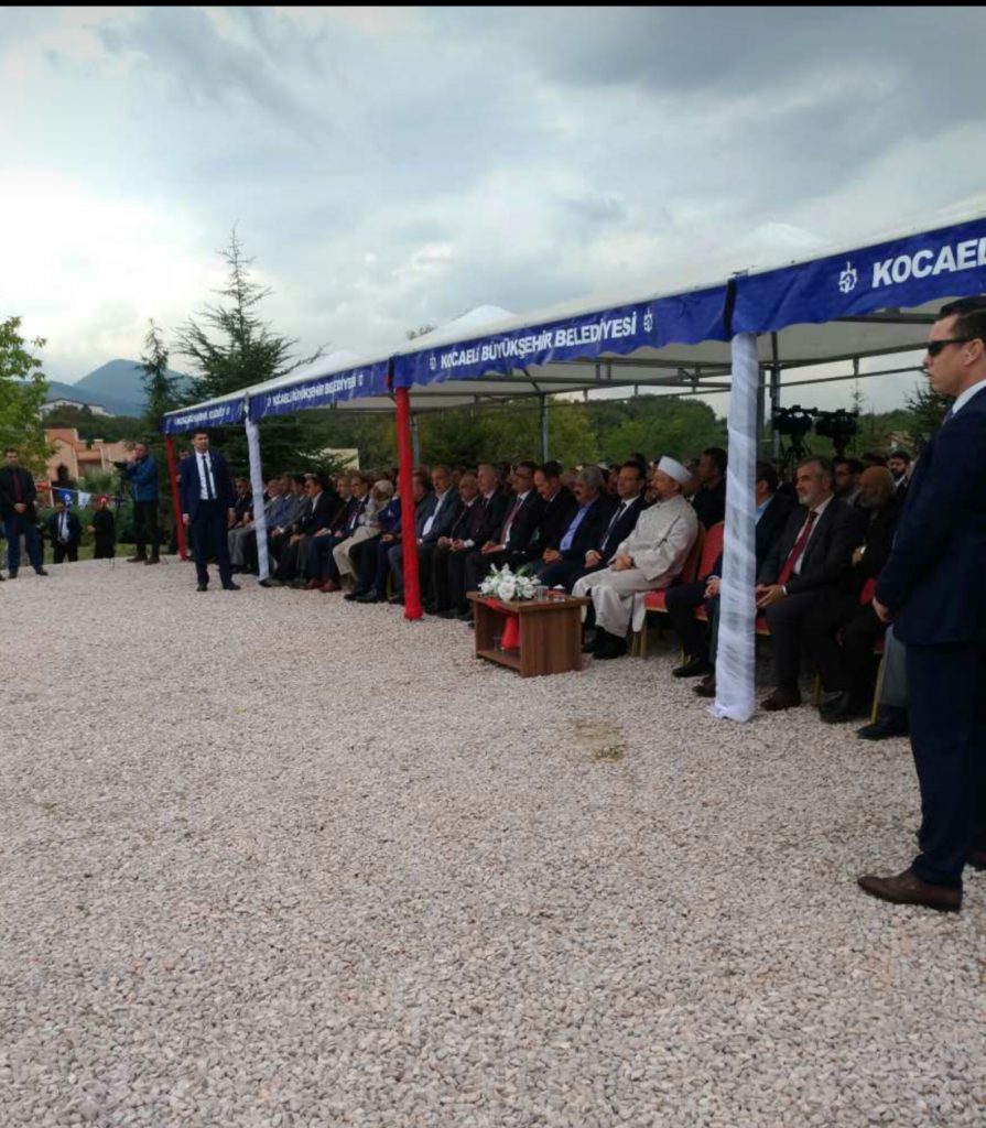 Diyanet İşleri Başkanı Kocaeli Dini Yüksek İhtisas Merkezi Temel Atma Törenine Katıldı