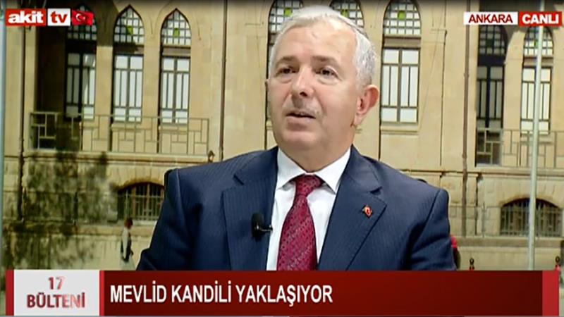 Ankara İl Müftüsü SÖNMEZOĞLU Akit TV’ye Canlı Yayın Konuğu Oldu