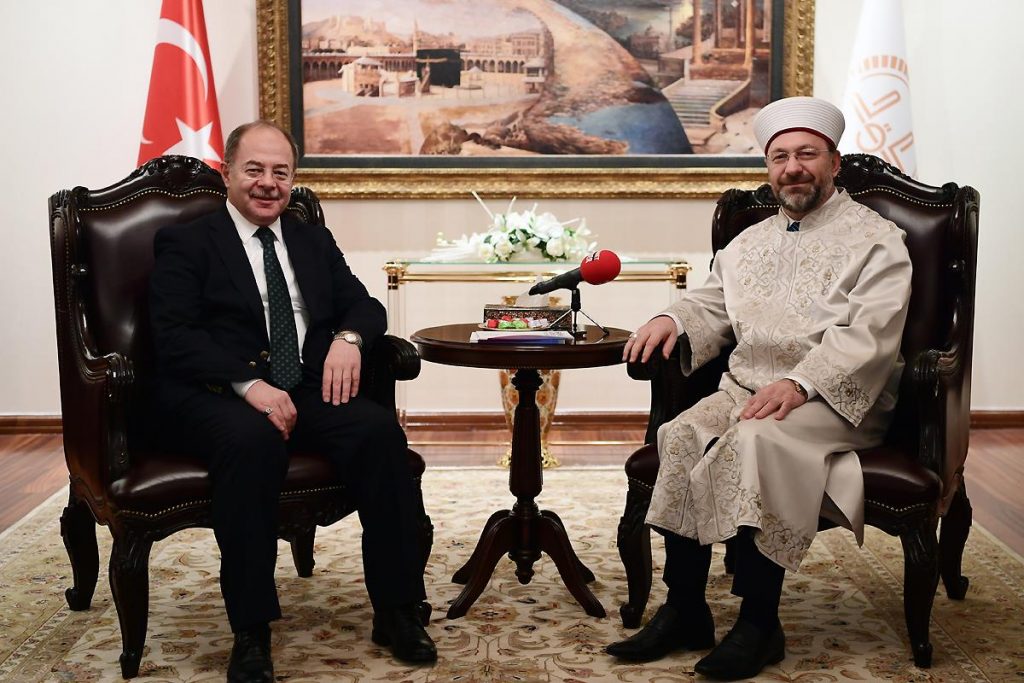 Başbakan Yardımcısı Akdağ’dan Diyanet’e ziyaret…