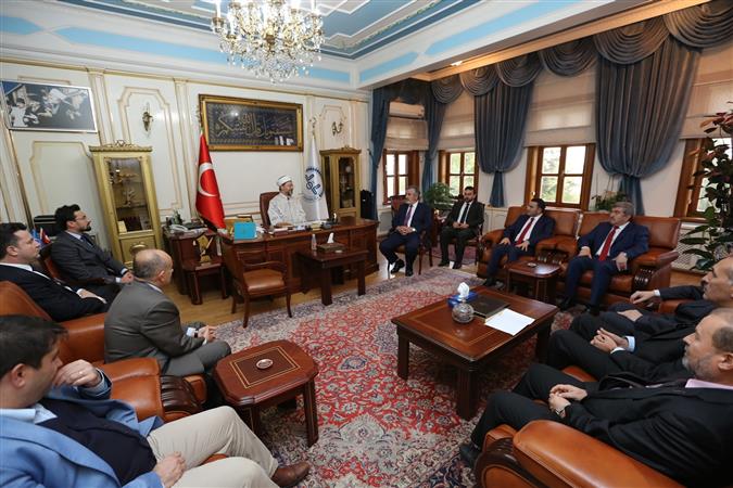 Diyanet İşleri Başkanı Erbaş’tan İstanbul Müftülüğü’ne ziyaret