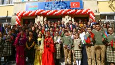 TDV Bakü Türk Lisesinin yeni binasının açılışı yapıldı