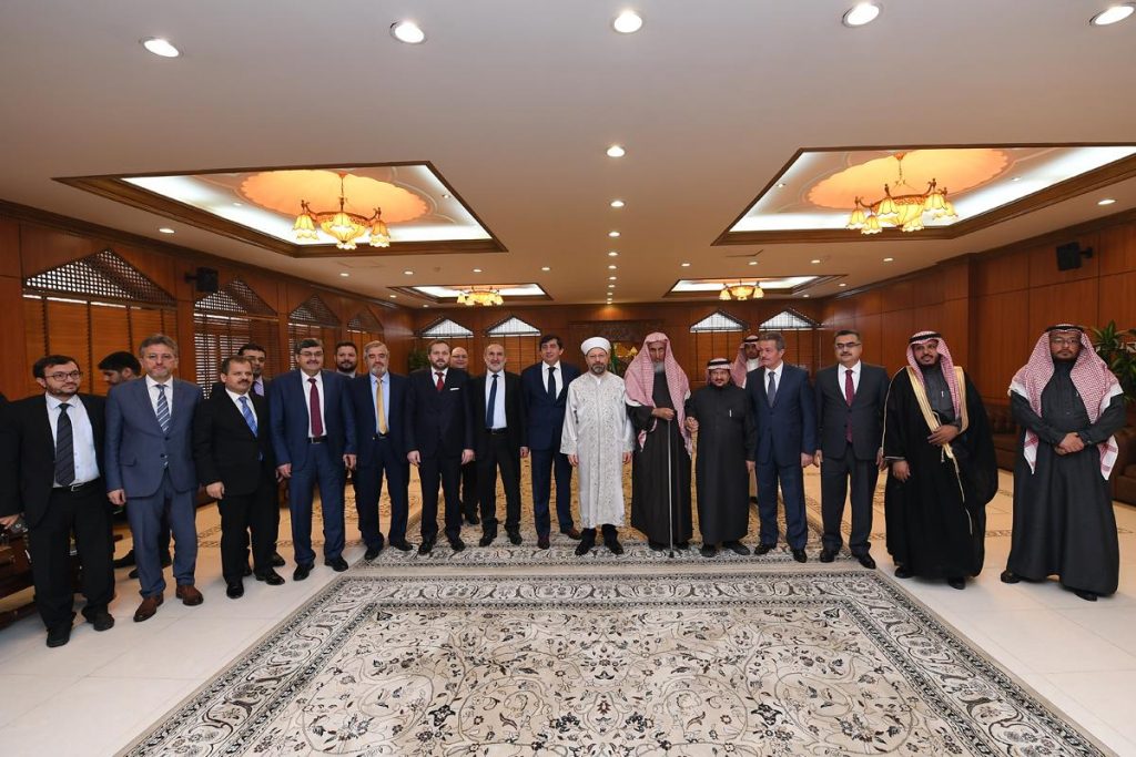 Erbaş, Suudi Arabistan Başmüftüsünü ziyaret etti