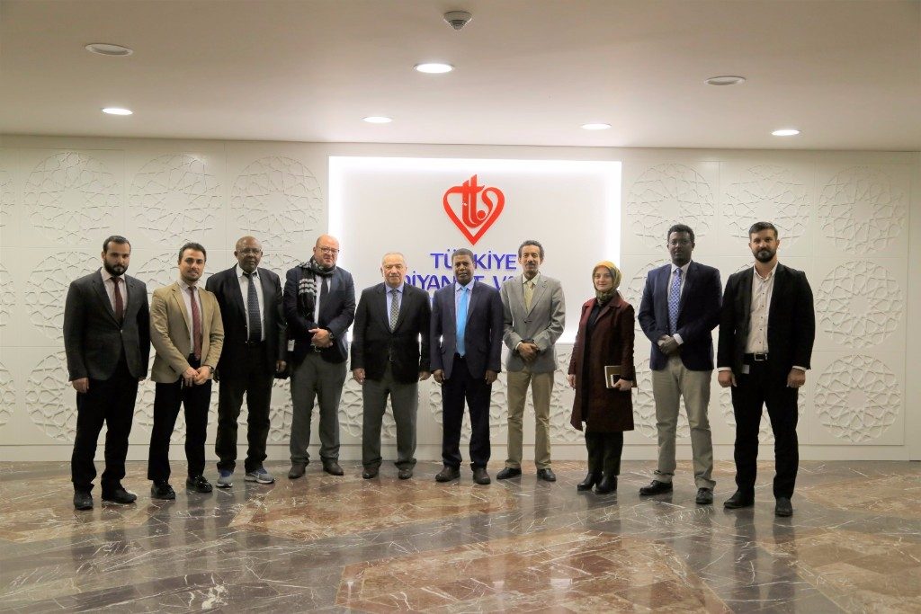 Etiyopya Mekelle Üniversitesi’nden Türkiye Diyanet Vakfına ziyaret
