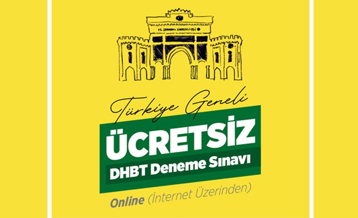 İstanbul Üniversitesi’nden Türkiye Geneli DHBT Deneme Sınavı