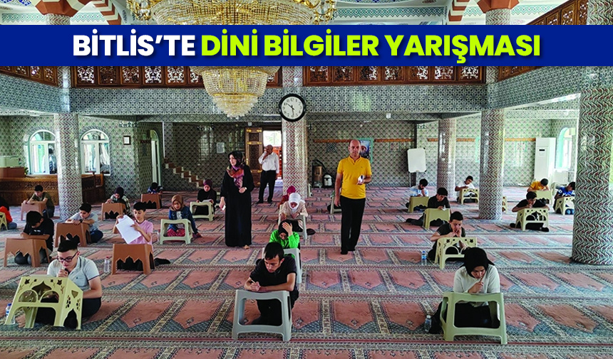 Bitlis’te dini bilgiler yarışması – Diyanet Haber