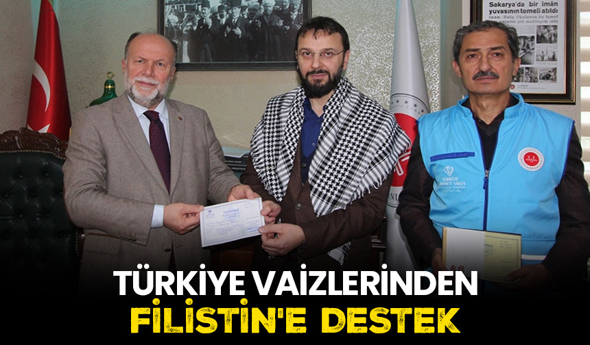 Türkiye vaizlerinden Filistin’e destek – Diyanet Haber