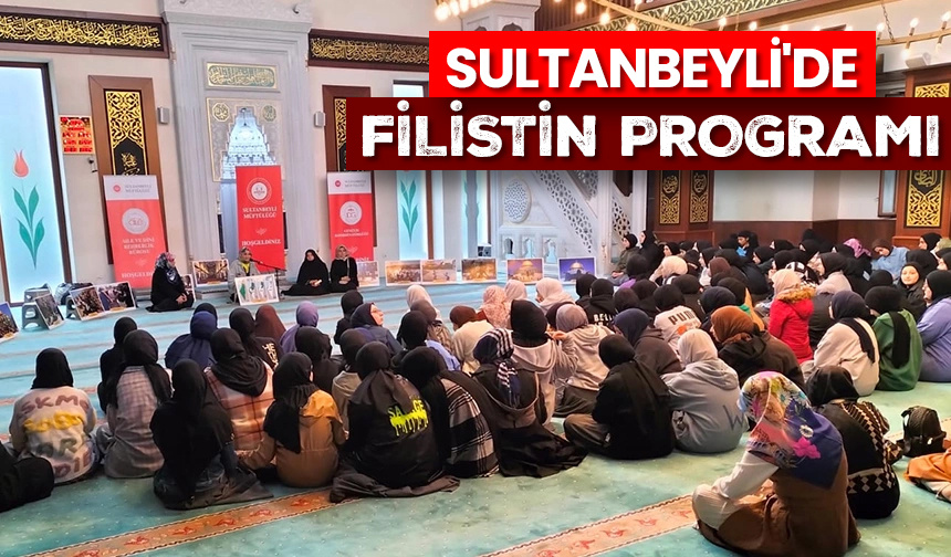 Sultanbeyli’de Filistin programı – Diyanet Haber